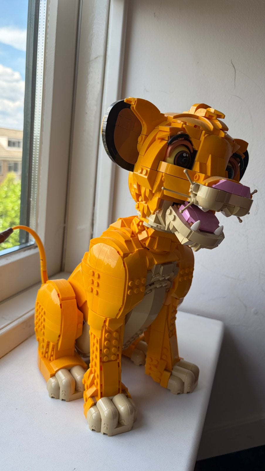 LEGO Disney Simba de Leeuwenkoning Welp (43247), Gebruikt, Lego, Ophalen of Verzenden, Disney