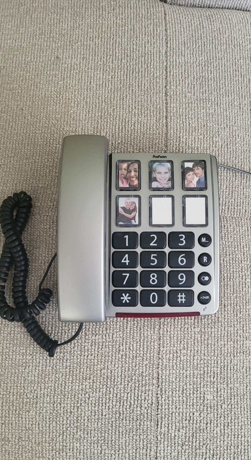 Profoon TX 560 Seniorentelefoon met fototoetsen, Telecommunicatie, Vaste telefoons | Niet Draadloos, Ophalen