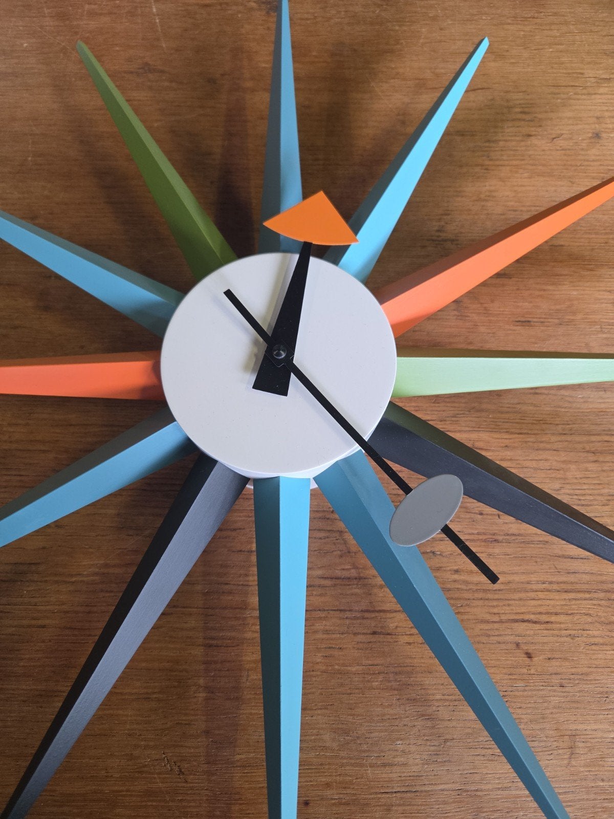 Vitra Sunburst Clock George Nelson, Ophalen, Zo goed als nieuw, X, X