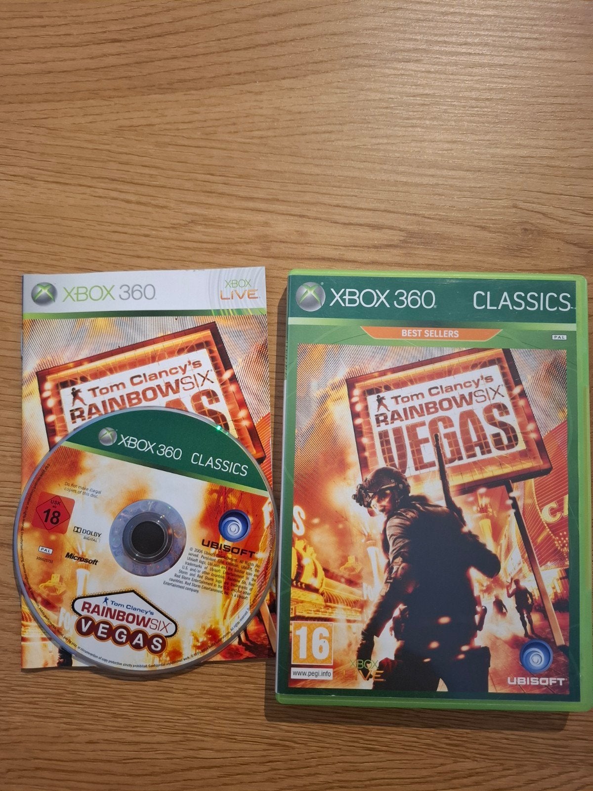 Tom Clancy's Rainbow Six Vegas - Xbox 360 Classics, Online, Gebruikt, Shooter, 1 speler