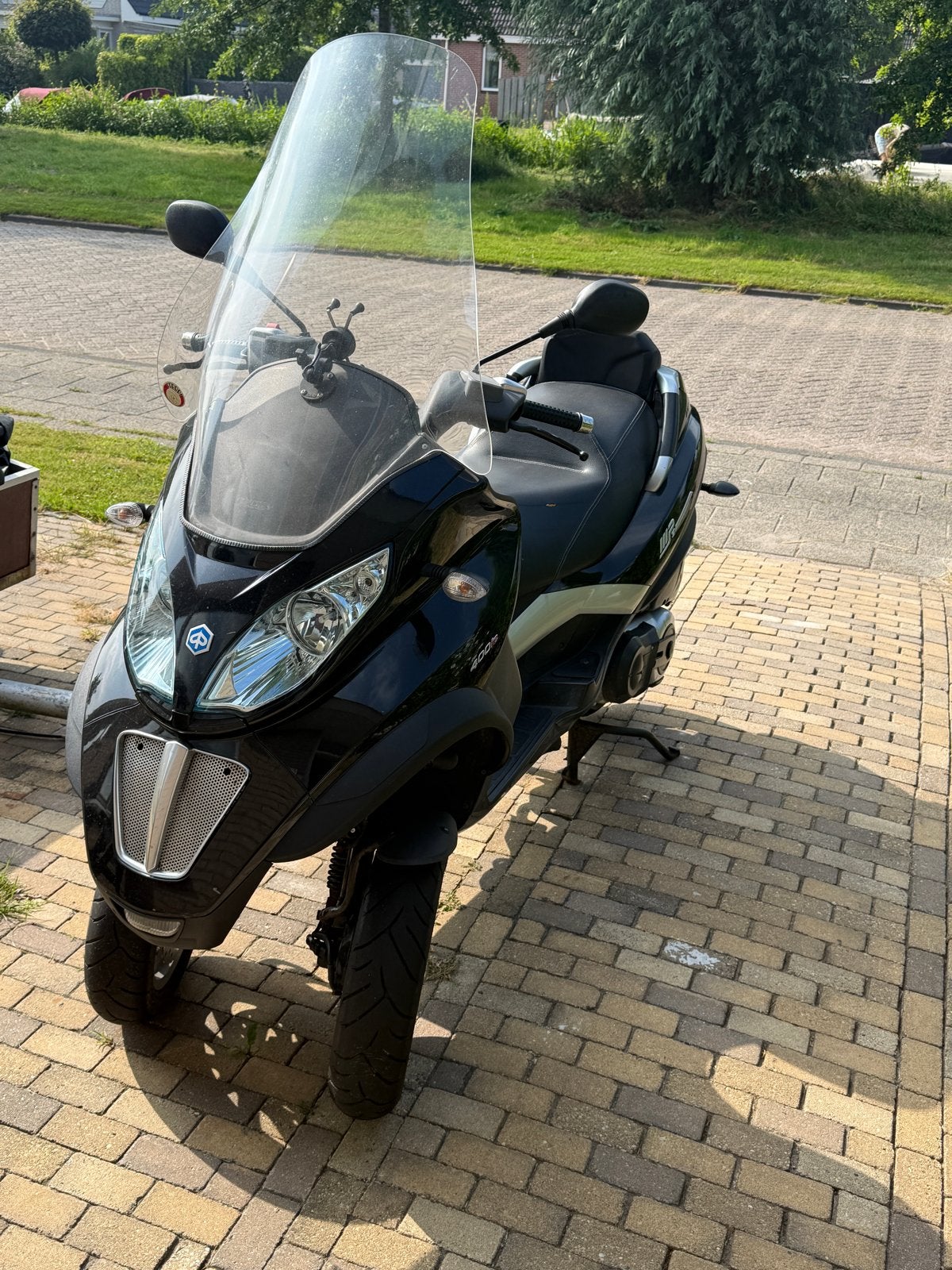 Piaggio MP3 400 LT Motorscooter - Zwart, Gebruikt, Overige modellen, Maximaal 45 km/u, Ophalen of Verzenden