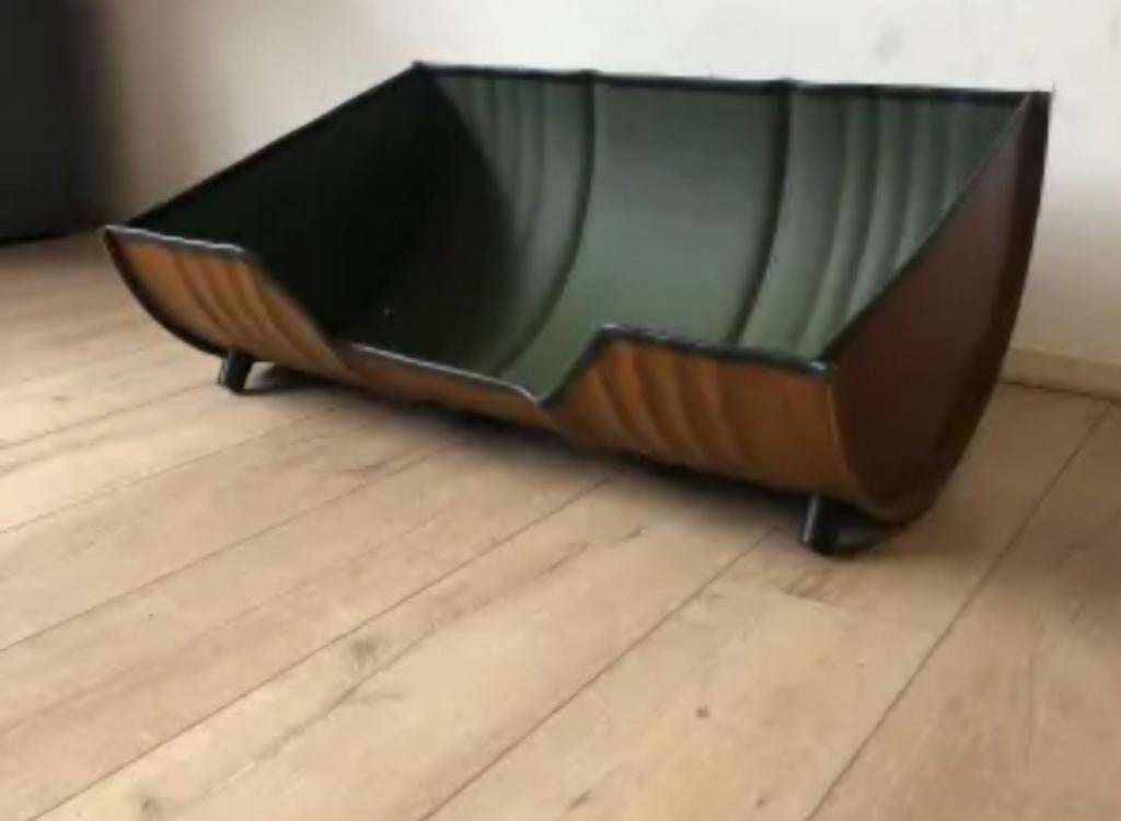Olievat honden mand, Ophalen of Verzenden, Zo goed als nieuw