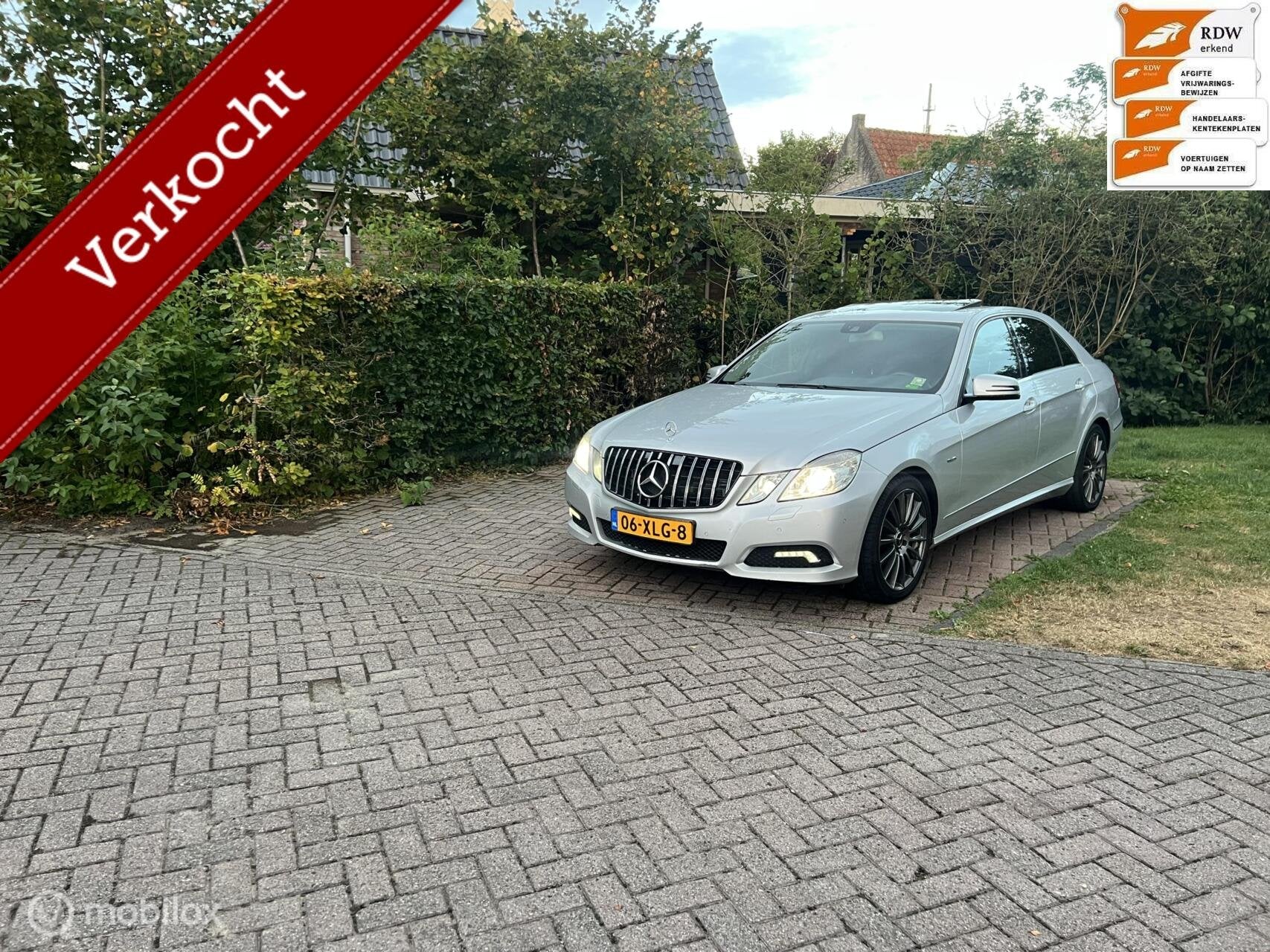 Sportieve Mercedes E-klasse 350 CDI Avantgarde bj 2009, Automaat, Euro 5, Gebruikt, 197 €/maand