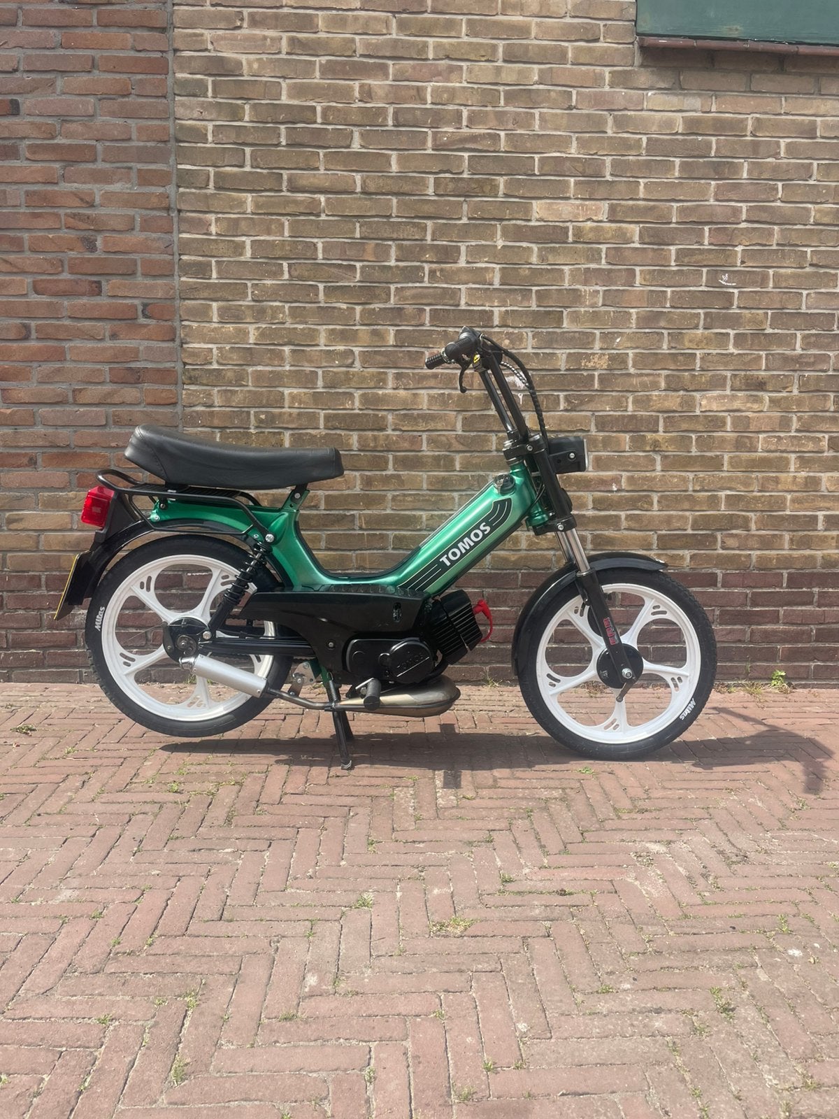 Tomos A35 geel kenteken, Fietsen en Brommers, Snorfietsen en Snorscooters, Ophalen, Zo goed als nieuw, Tweetakt, Tomos