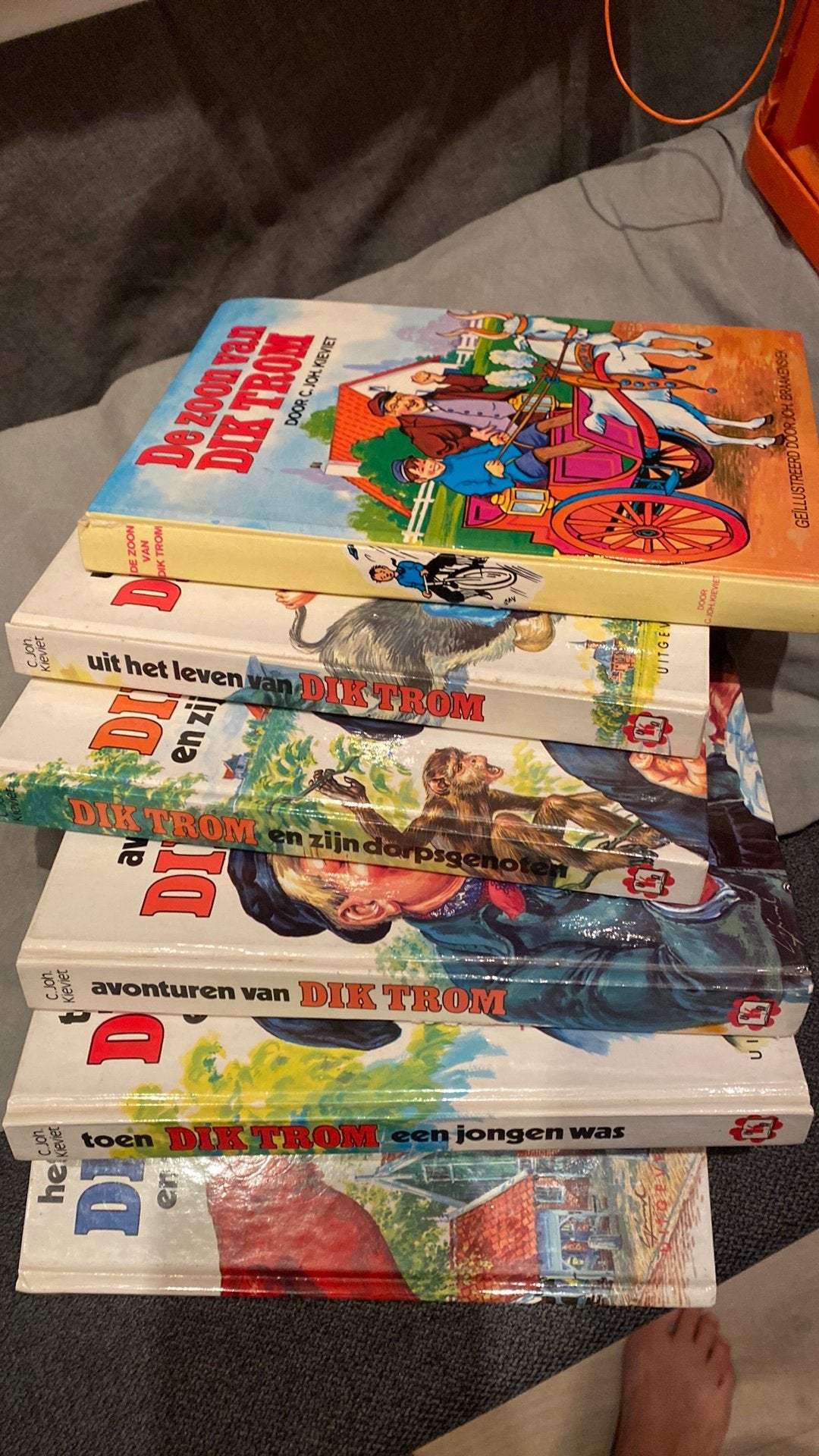 Dik Trom Boeken - van C. Joh. Kieviet - set van 6 boeken, Ophalen of Verzenden, Gelezen, Fictie
