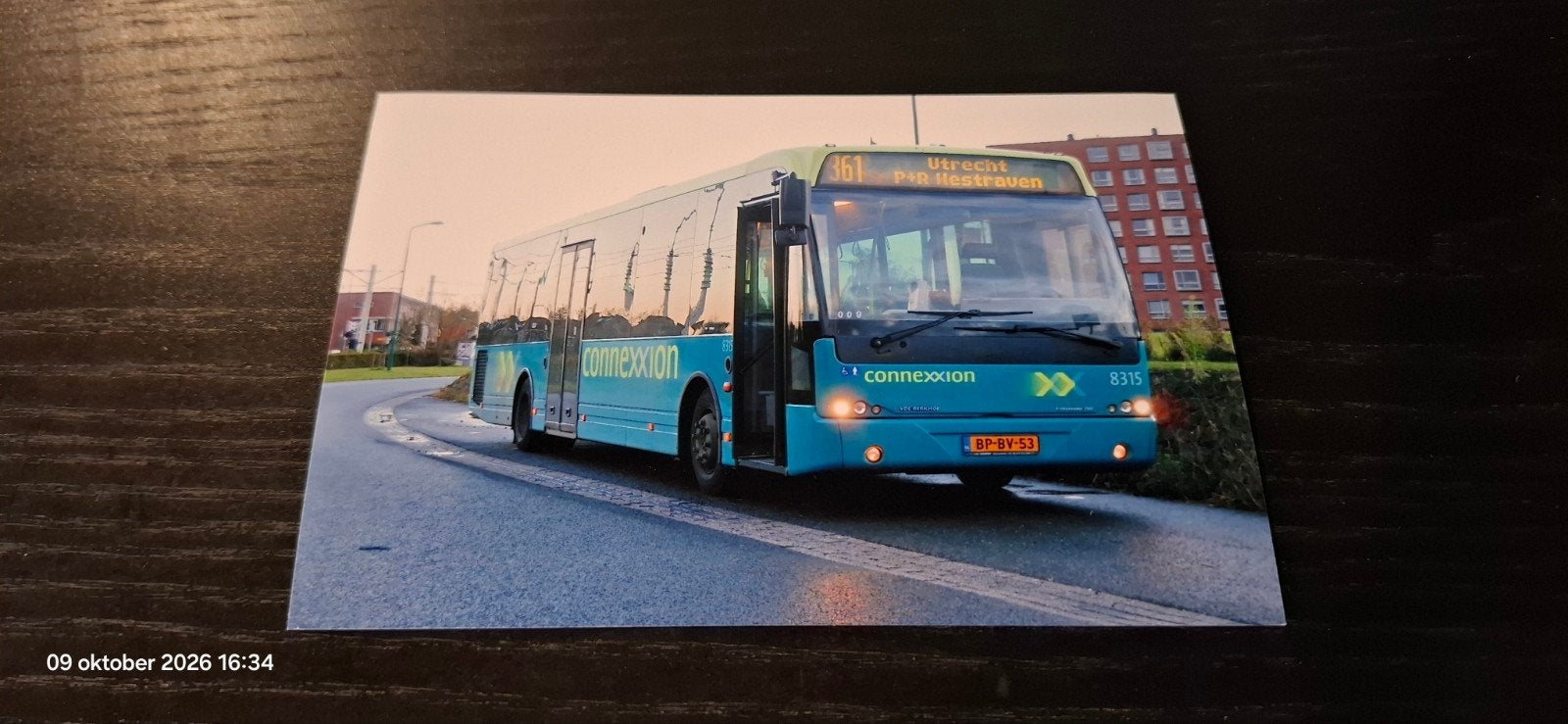 Bus foto Connexxion 8315 - IJsselstein, Verzamelen, Ophalen of Verzenden