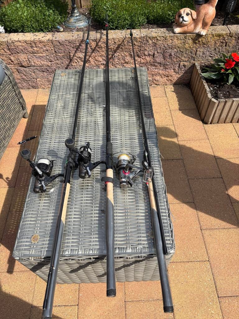 Alle visspullen voor twee personen., Watersport en Boten, Ophalen of Verzenden, Gebruikt, Werphengel