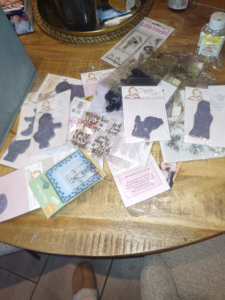 stempels, Ophalen of Verzenden, Gebruikt, Clearstamp