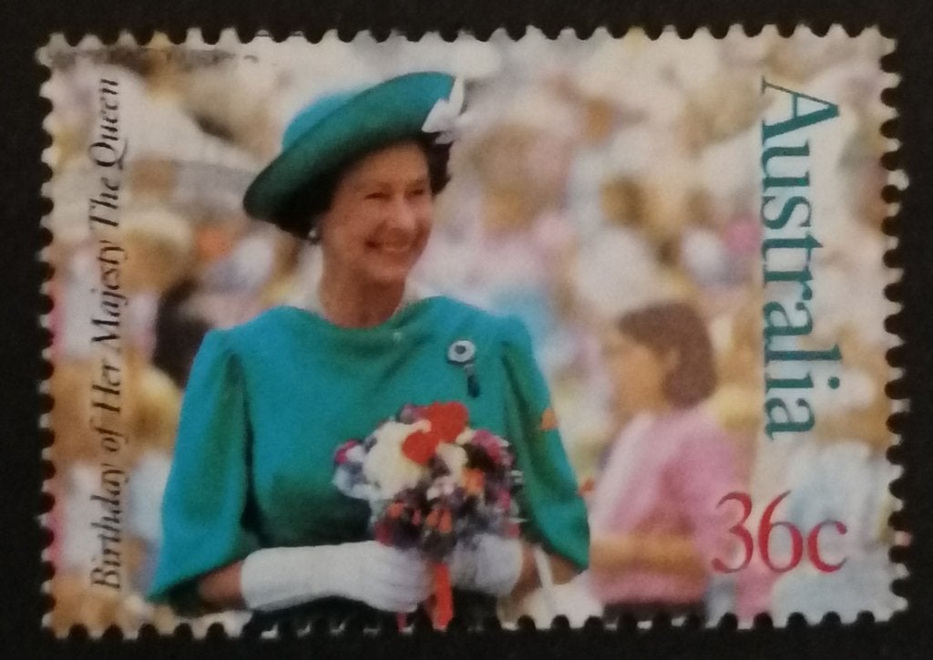 AUSTRALIË - Queen Elizabeth 61th birthday 1987 (ongebruikt), Postzegels en Munten, Verzenden