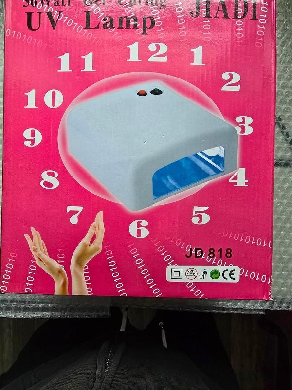 UV Lamp Gelnagels - Nagellamp, Ophalen of Verzenden, Nieuw, Wit, Handen en Nagels
