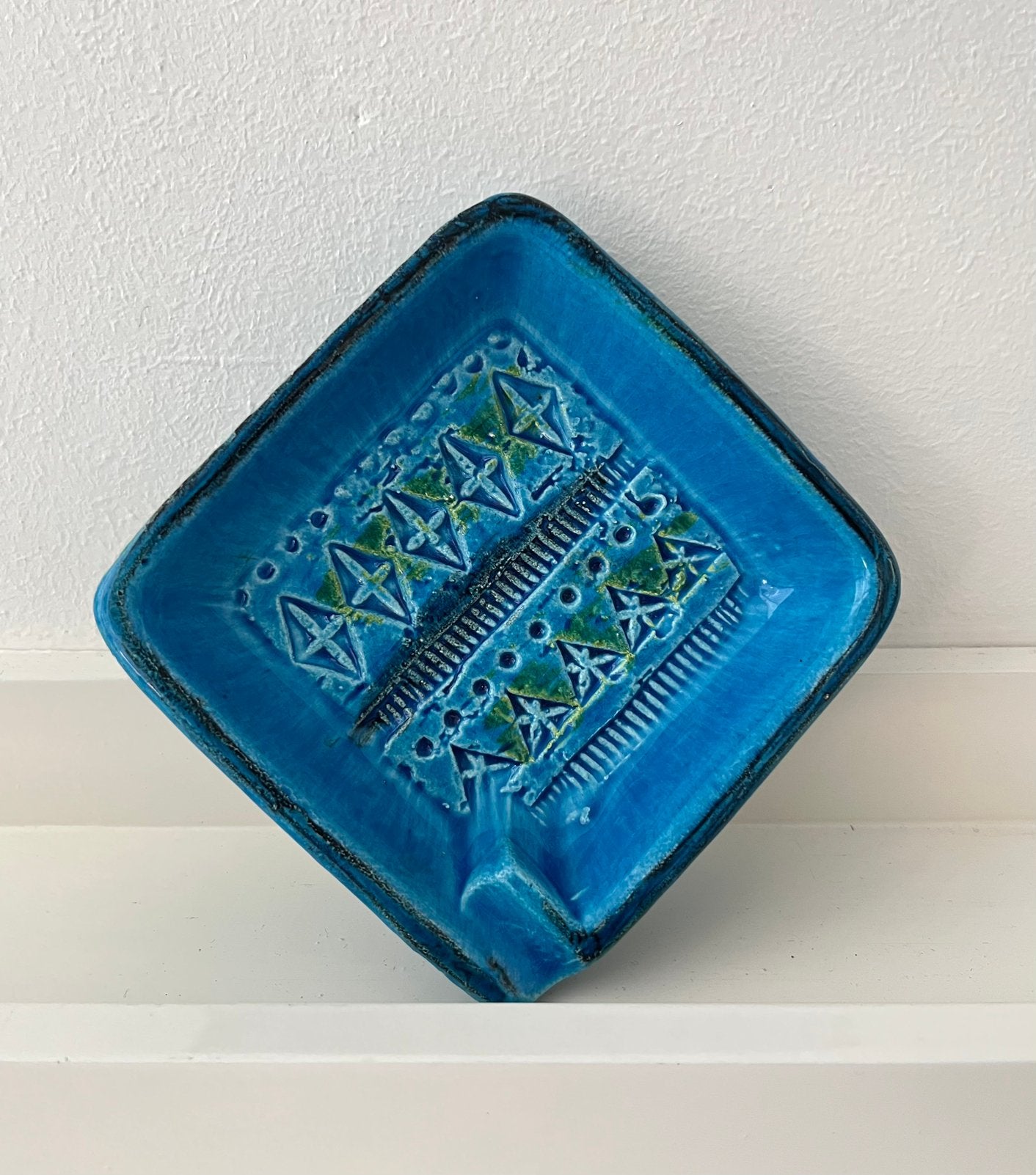 Bitossi Rimini Blu asbak, Antiek en Kunst, Ophalen of Verzenden