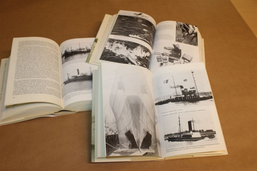 Nederlandse Koopvaardij — WOII Naslagwerk 3 Delen Compleet, Verzamelen, Scheepvaart, Gebruikt, -, -, Ophalen of Verzenden