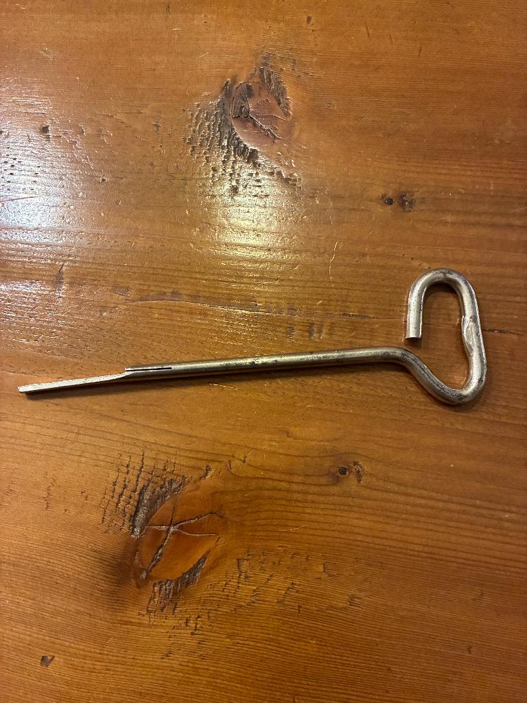 Oude Sardine blik opener Opener blik Retro, Antiek en Kunst, Antiek | Bestek, Ophalen of Verzenden