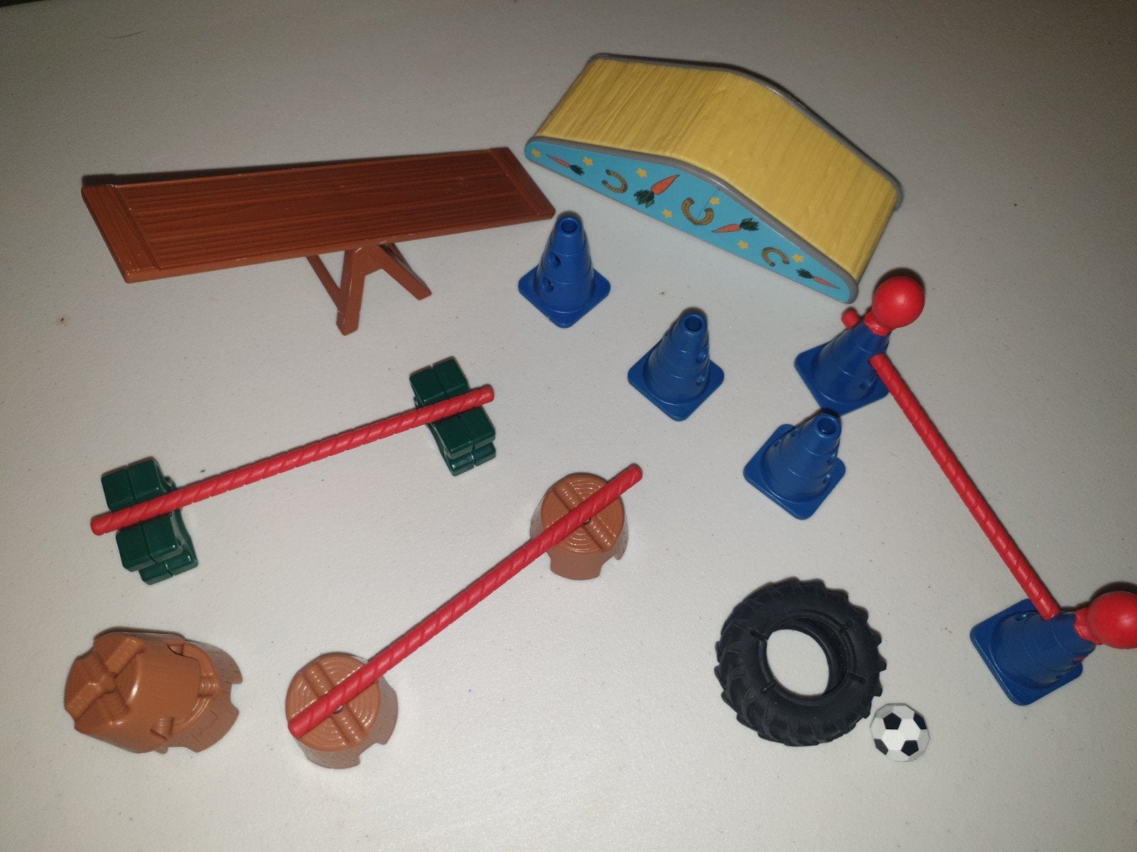 schleich hindernissen behendigheid, ., Ophalen of Verzenden, Zo goed als nieuw, .