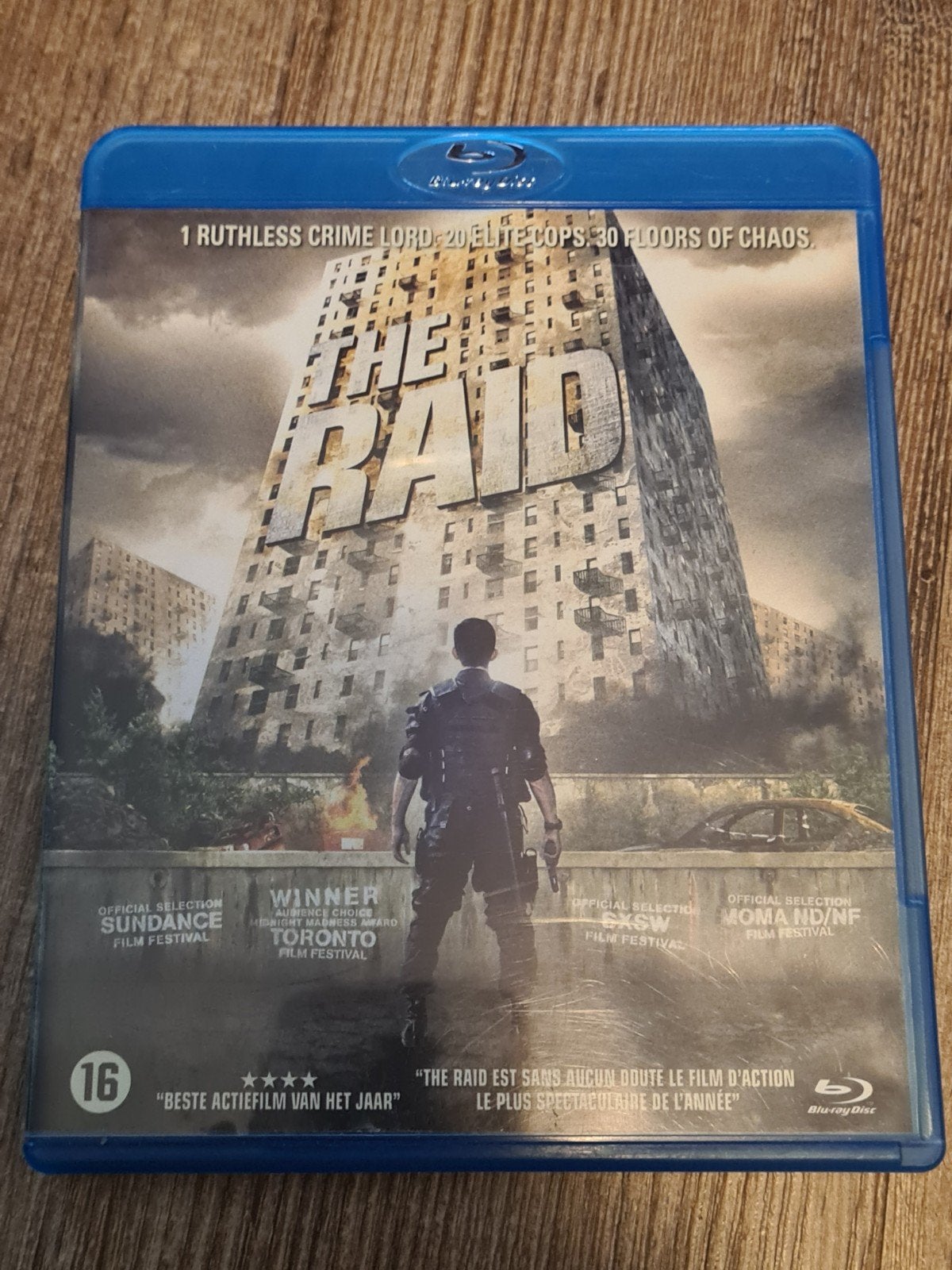 The Raid - Actie Blu-ray (Zo goed als nieuw), Cd's en Dvd's, Vanaf 16 jaar, Nederlands, Film, Actie