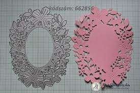 Sizzix thinlits die - blossom frame, 662856, Hobby en Vrije tijd, Kaarten | Zelf maken, Ophalen of Verzenden, Nieuw, Fantasie