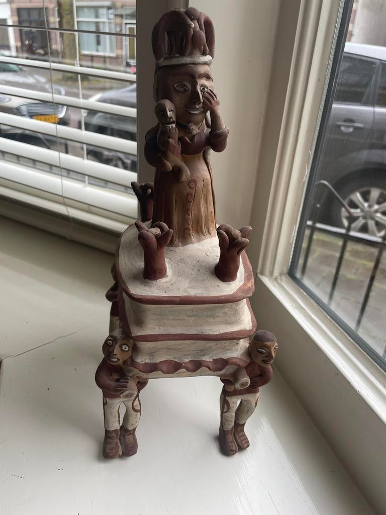Maya sculptuur, Ophalen, Zo goed als nieuw