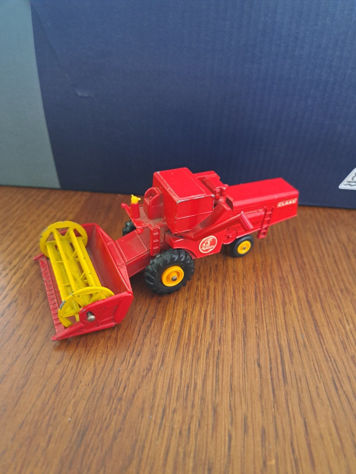 Matchbox King Size K-9 Claas Combine Harvester, Ophalen of Verzenden, Gebruikt