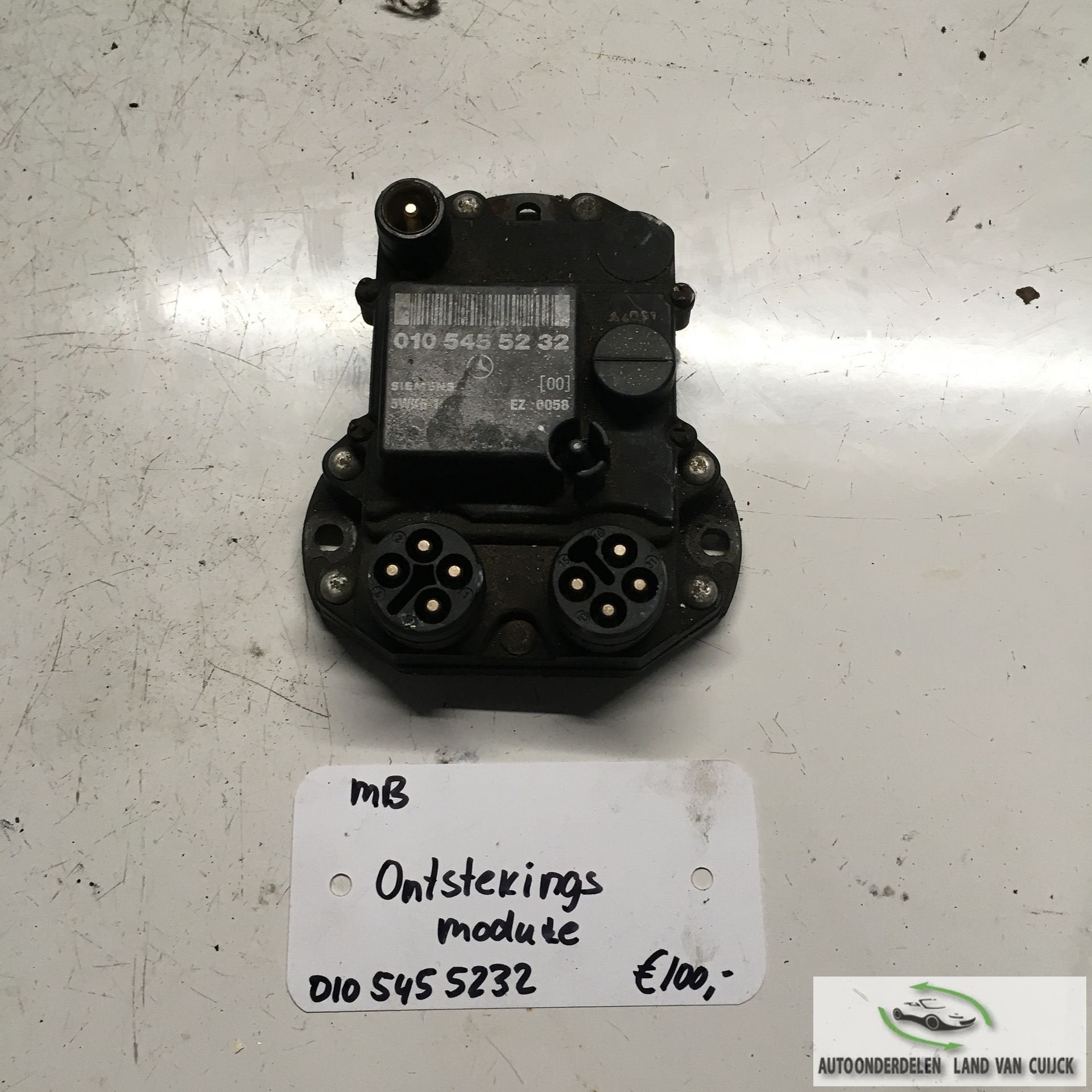Mercedes W201    Ontsteking module 010 545 5232, Gebruikt, -, -, Ophalen of Verzenden