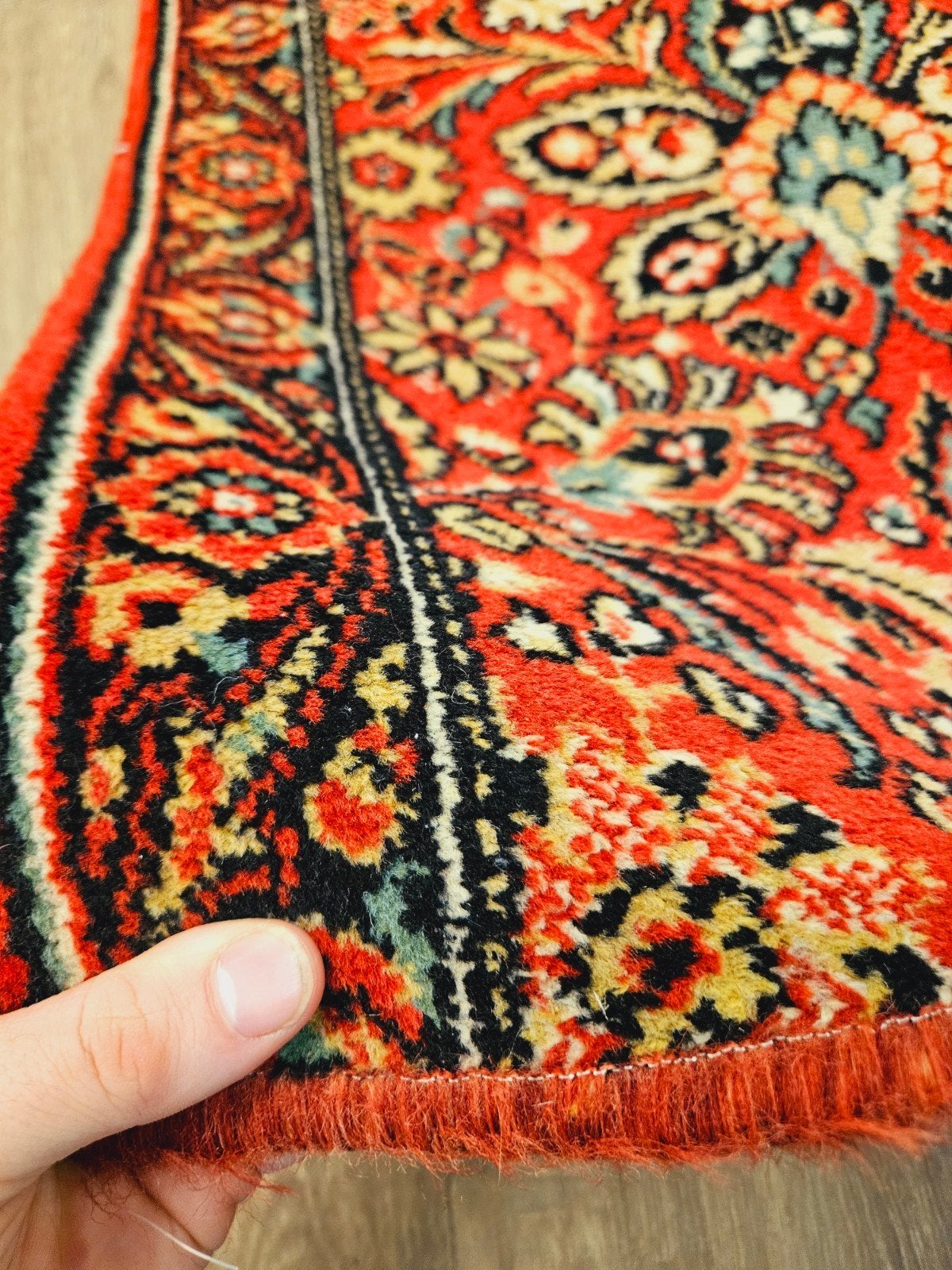 Perzische Loper. Prachtige kleuren en patronen! Weg = Weg!, Perzisch, 200 cm of meer, Zo goed als nieuw, Rechthoekig