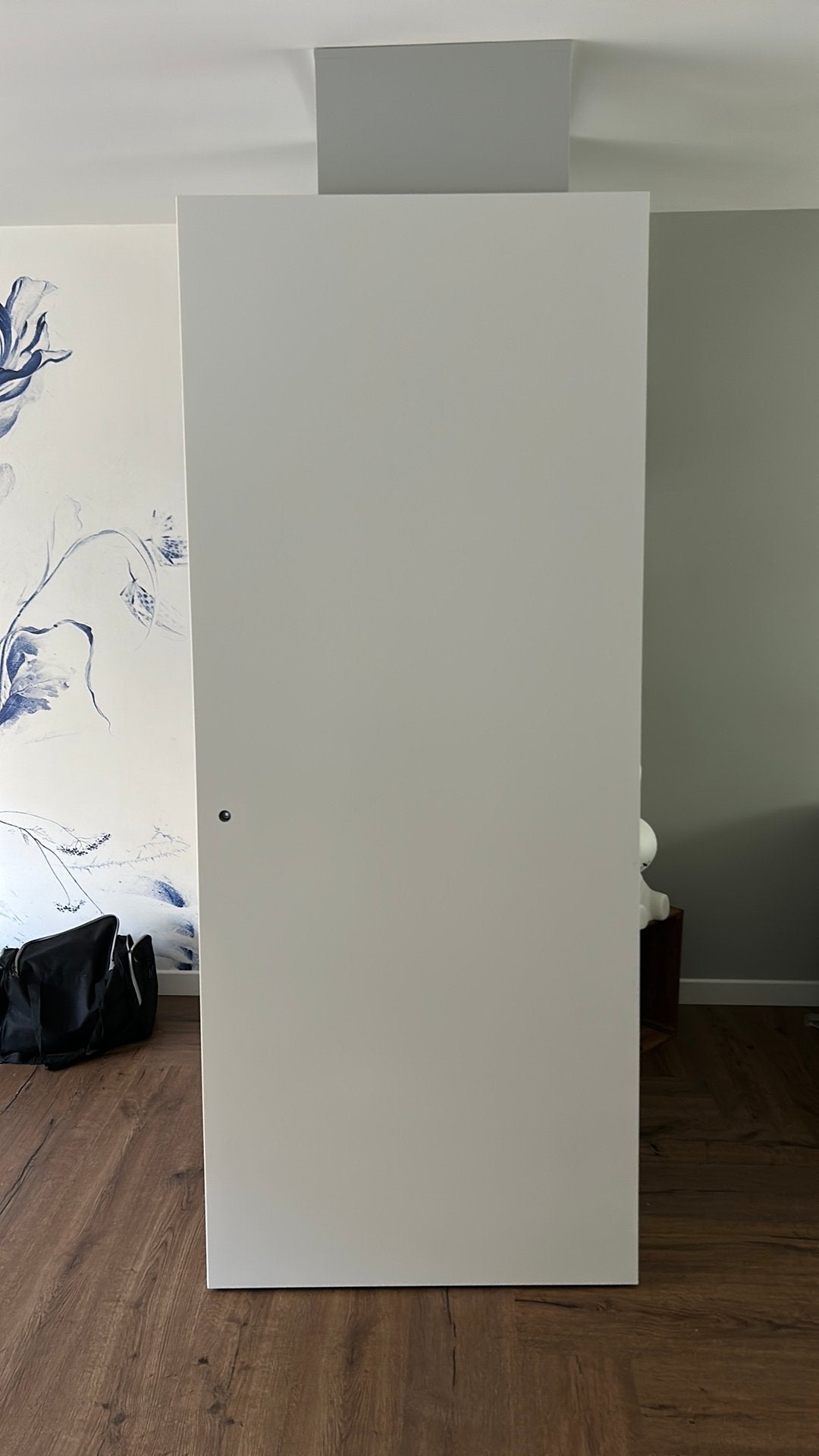 Opdekdeur 93x231 rechts draaiend, Ophalen, 80 tot 100 cm, 215 cm of meer, Binnendeur