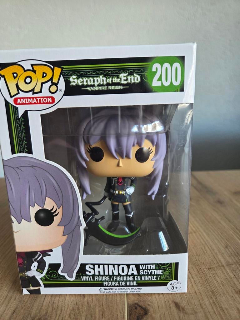 Funko Pop - Shinoa 200 - Seraph of the End, Ophalen of Verzenden, Zo goed als nieuw