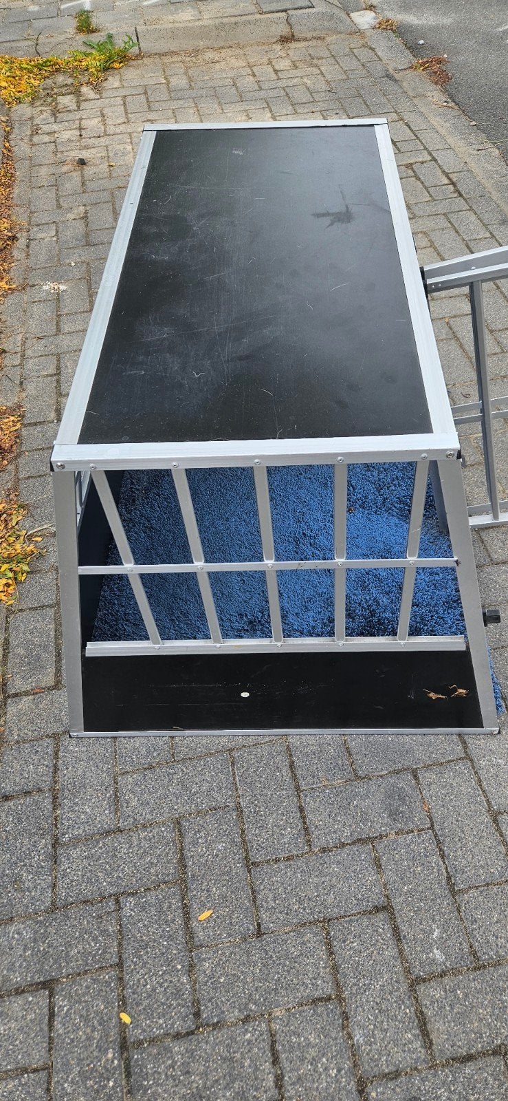 autobench hond, Dieren en Toebehoren, Hondenbenches, Ophalen, Gebruikt