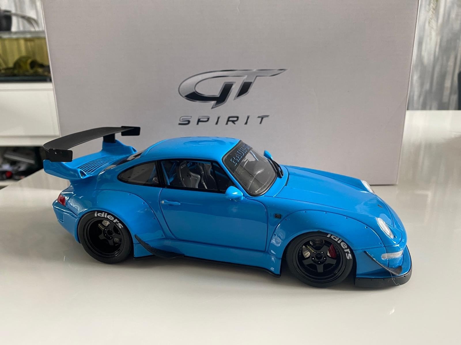 GT Spirit porsche RWB 993 1.18., Ophalen of Verzenden, Nieuw, Auto, Overige merken