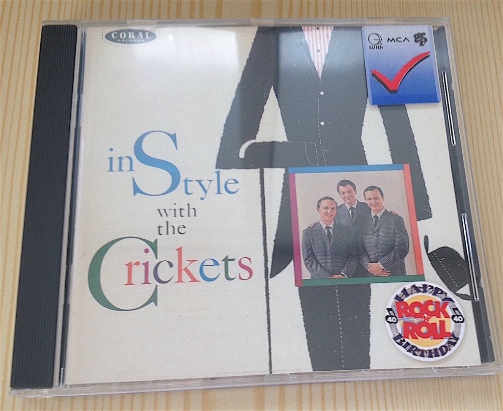 CD The Crickets (Buddy Holly) - In Style With The Crickets, Cd's en Dvd's, Ophalen, Zo goed als nieuw, Rock-'n-roll, Album