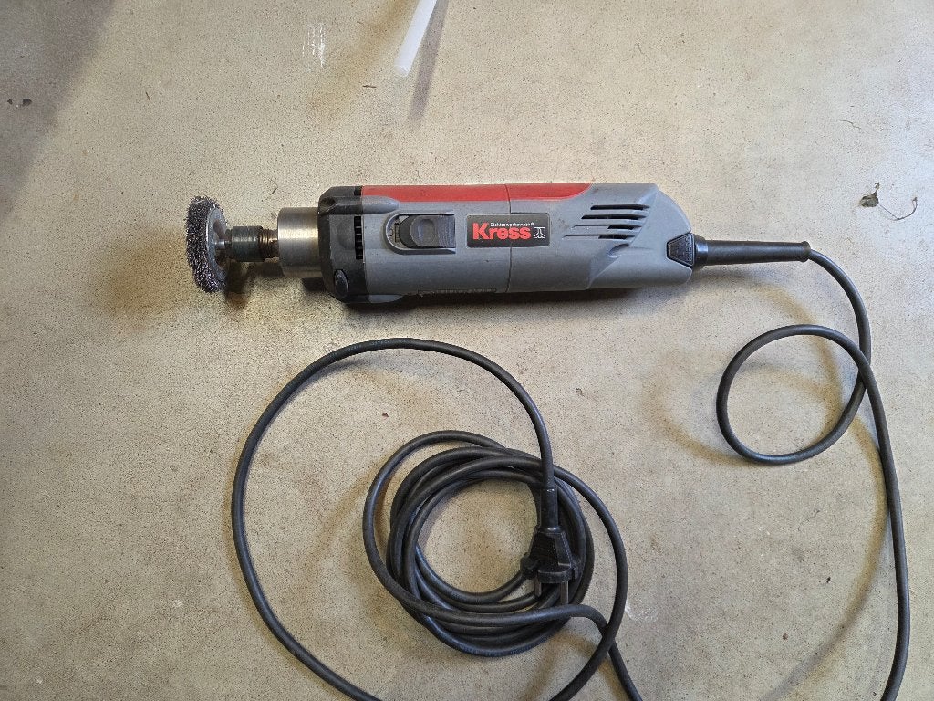 kress 1050 freesmotor, Ophalen, Gebruikt, Elektrisch, Bovenfrees