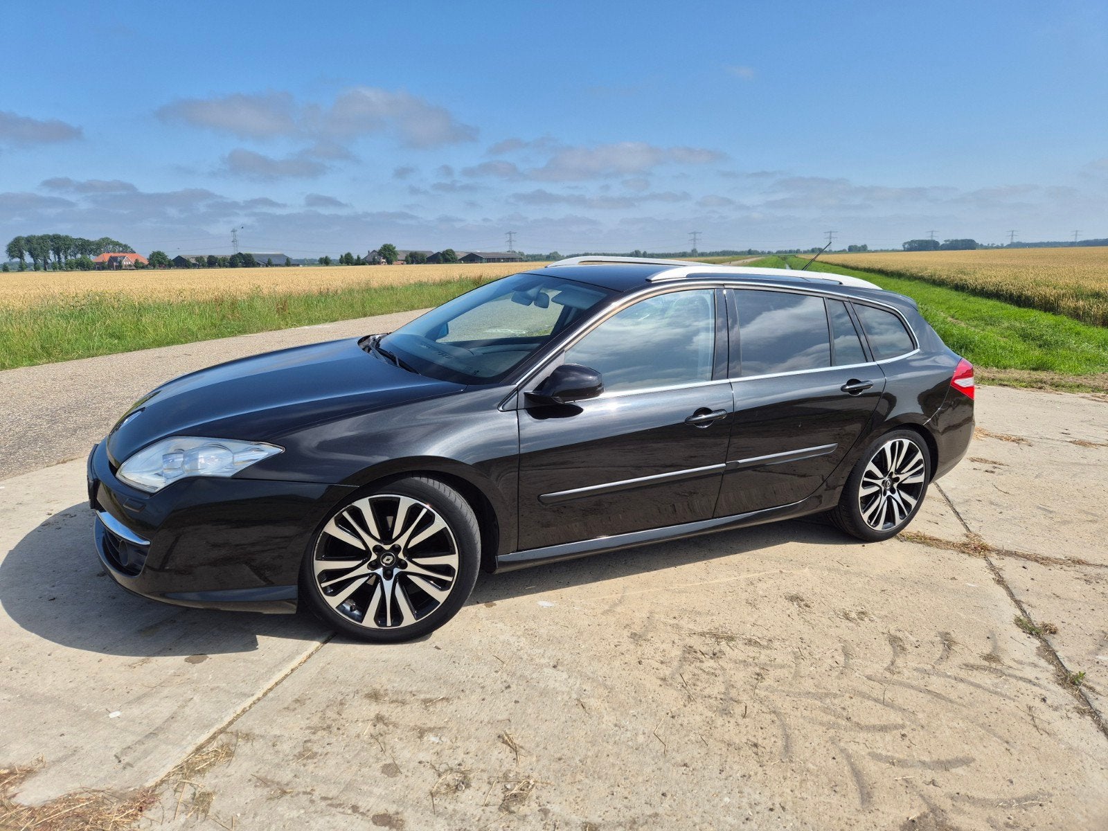 Renault Laguna Estate, Auto's, Renault, Laguna, 4 cilinders, Zwart, Particulier