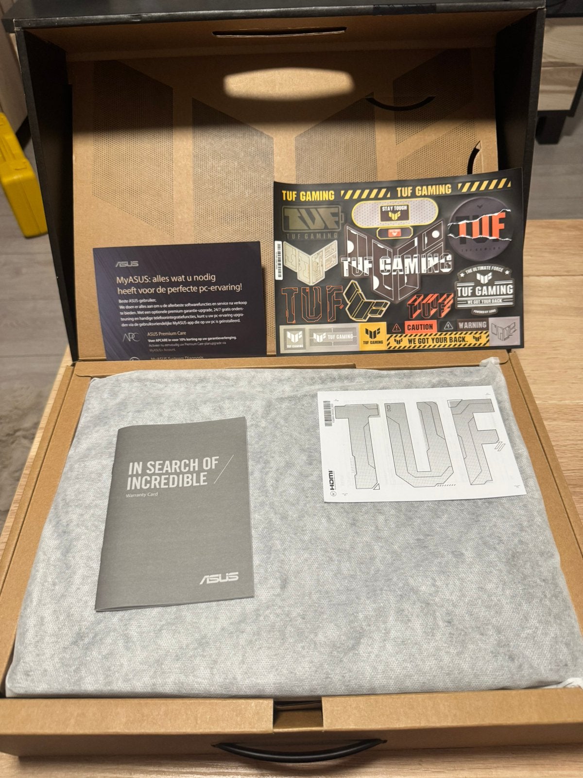 ASUS TUF Gaming F15 FX506H - Zo goed als nieuw, Met videokaart, 2 tot 3 Ghz, Ophalen of Verzenden, Zo goed als nieuw