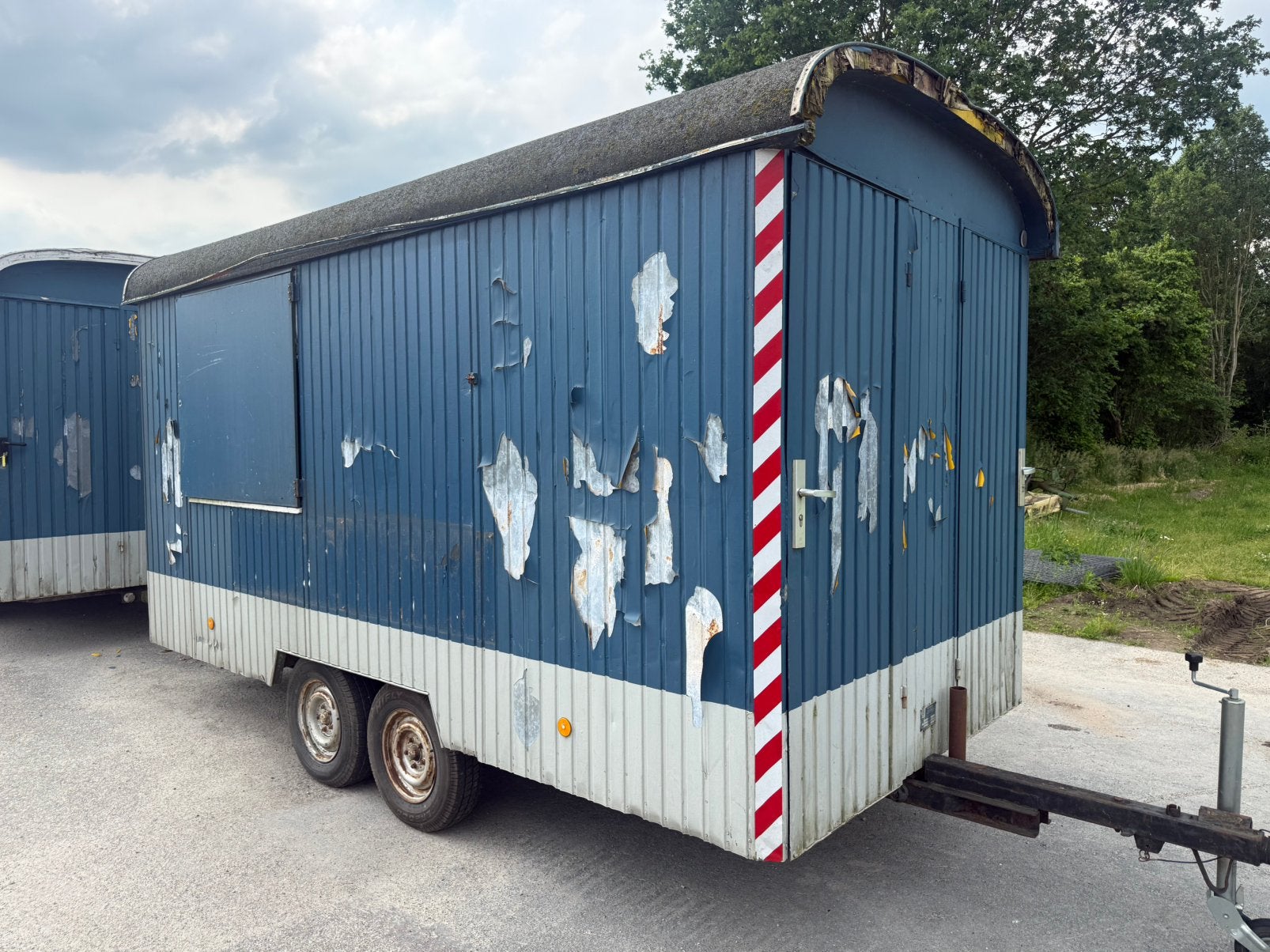 schaftkeet schaftwagen tendemaster kenteken, Auto diversen, Aanhangers en Bagagewagens, Ophalen of Verzenden