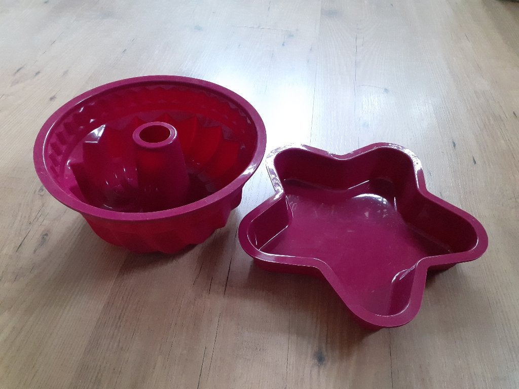 Gratis* 2 siliconen bakvormen, Ophalen of Verzenden, Nieuw