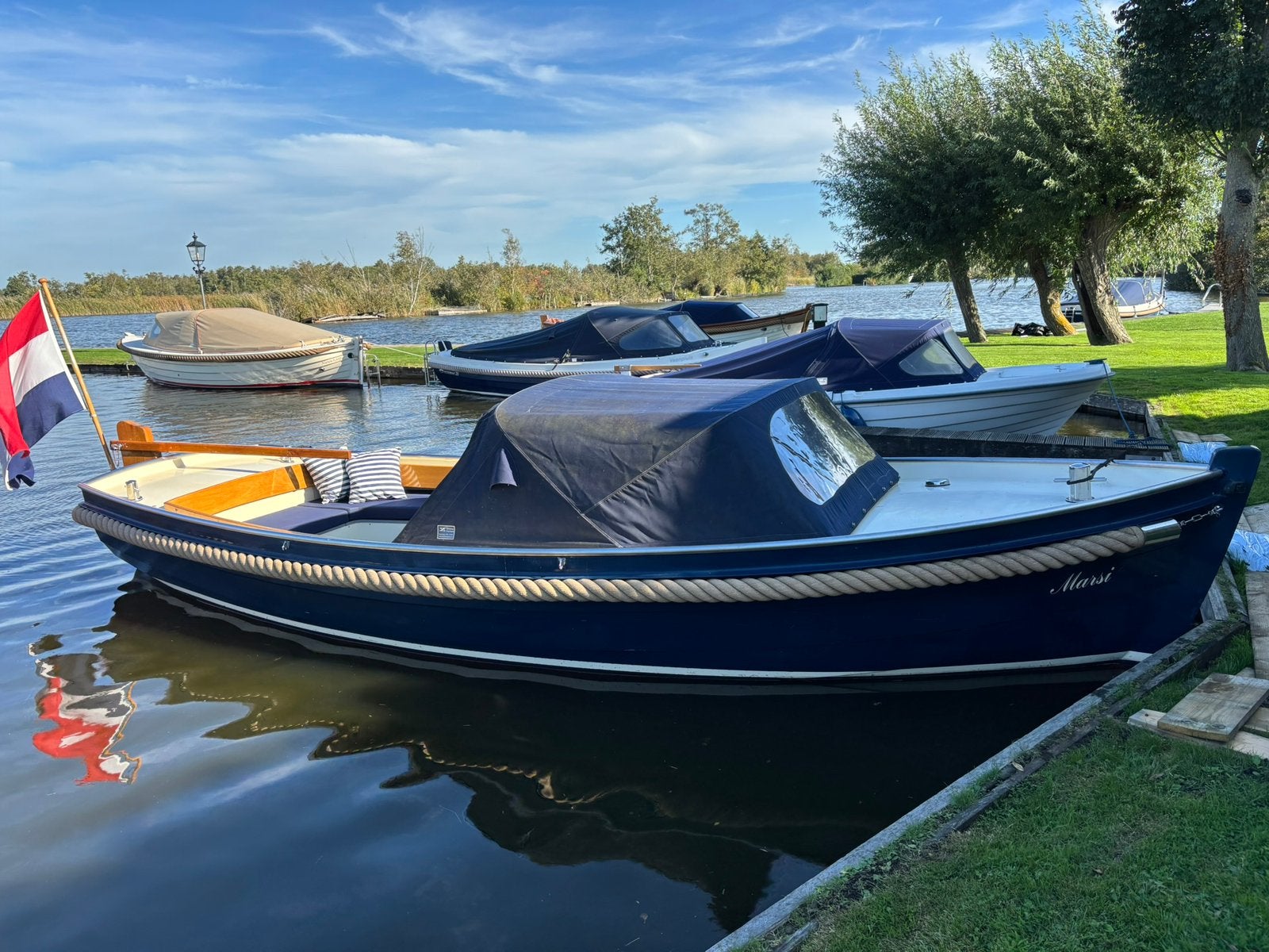 Stalen vlet 100% elektrisch, custom made, Watersport en Boten, Sloepen, Ophalen, Gebruikt, Staal, Binnenboordmotor