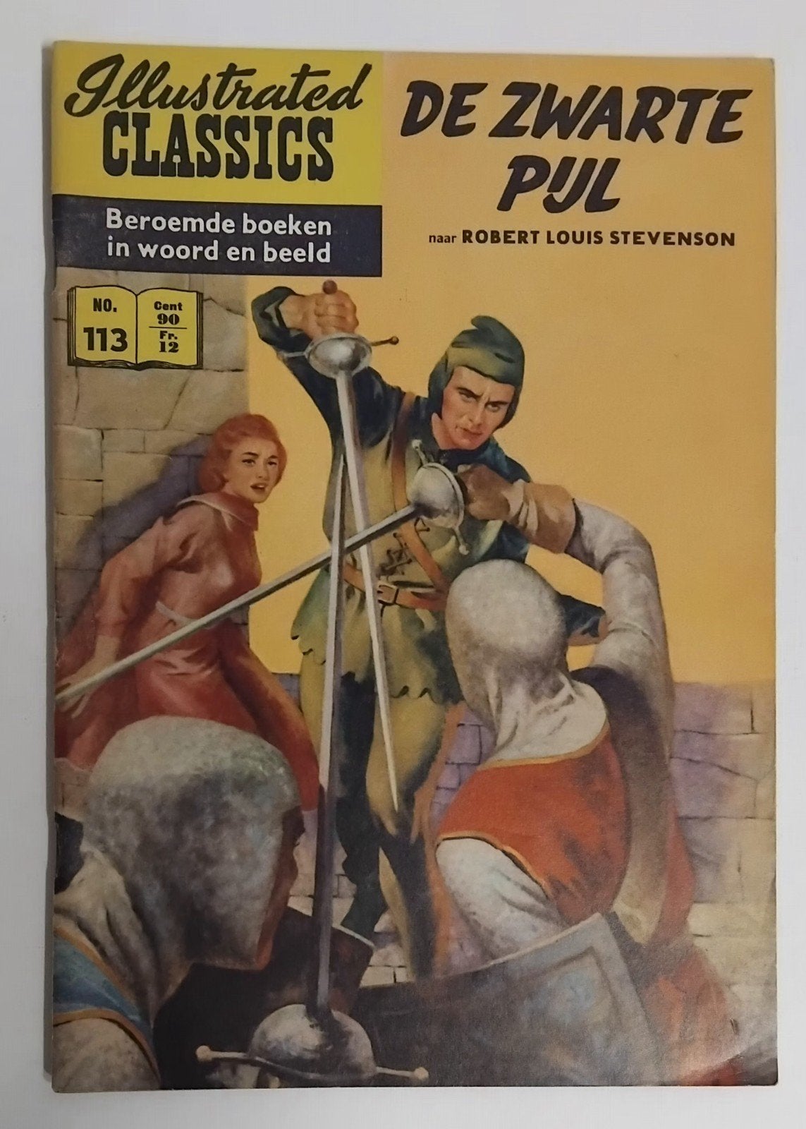 Illustrated Classics 113 De zwarte pijl, Boeken, Eén stripboek, Ophalen of Verzenden, Zo goed als nieuw
