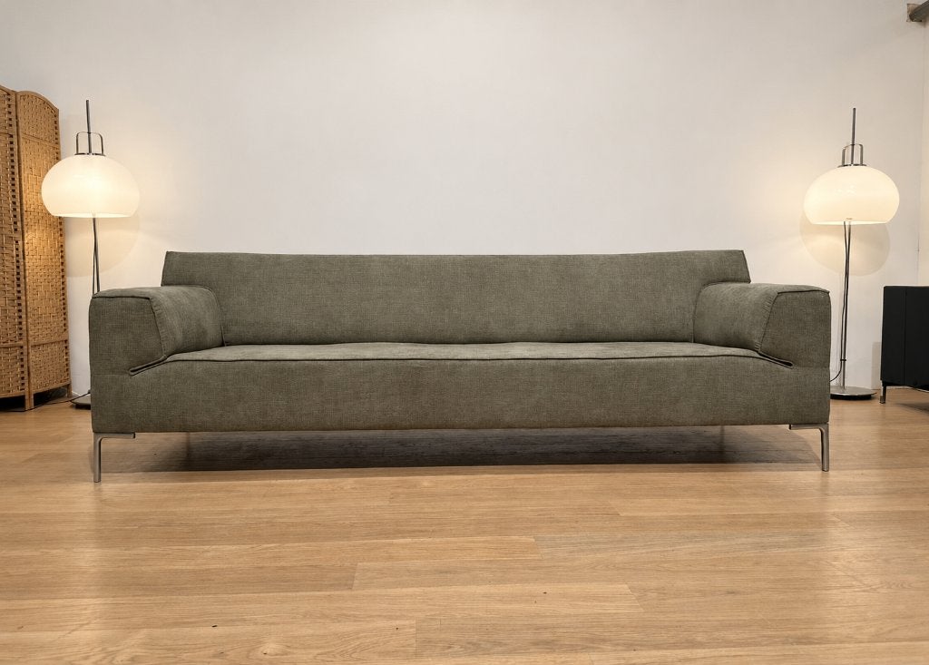 NIEUW GESTOFFEERD Design on Stock Bloq 4-Zits, 75 tot 100 cm, Www.designplaats.nl, Rechte bank, Stof