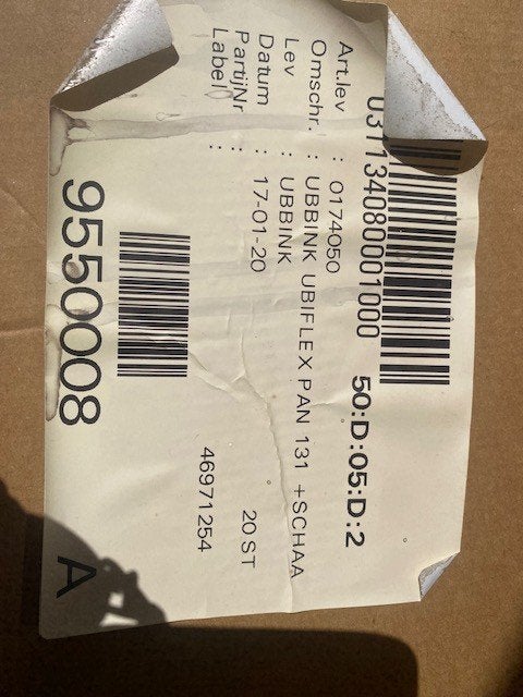 Ubbink Ubiflex  dak  doorvoer, Ophalen of Verzenden, Nieuw