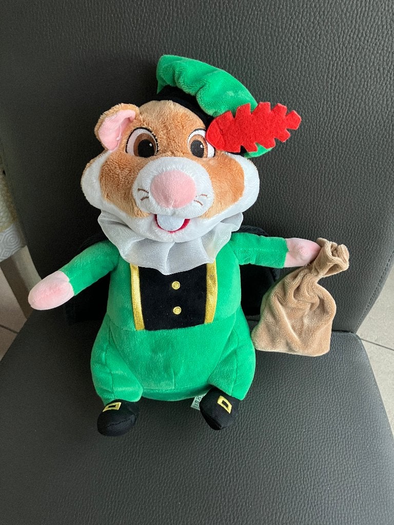 Albert Heijn ( AH ) hamster - Groene Piet ( sinterklaas ), Ophalen of Verzenden, Zo goed als nieuw, Overige typen
