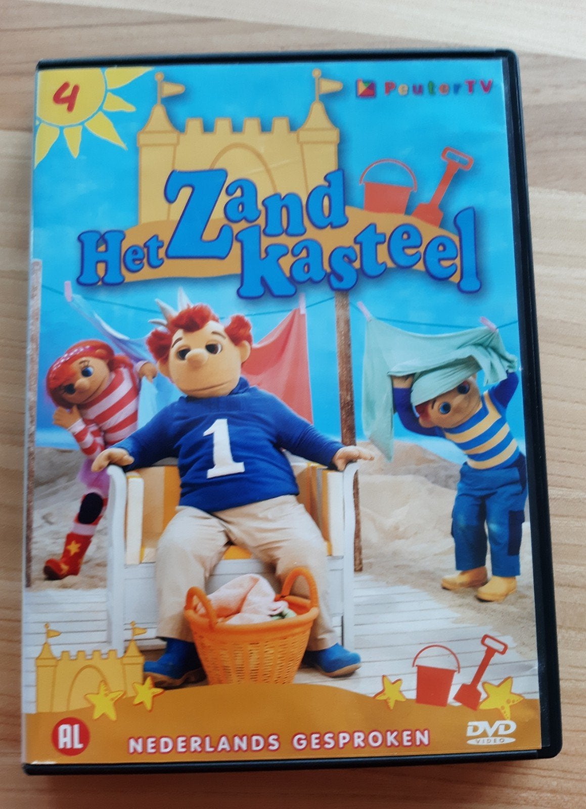 Het Zandkasteel DVD - PeuterTV - Nederlands Gesproken, Gebruikt, Alle leeftijden, Tv-serie, Familie