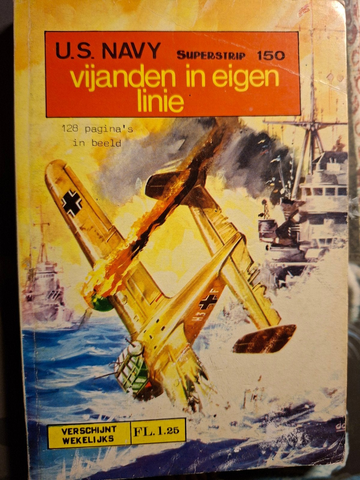 U.S. Navy Superstrip 150: Vijanden in eigen linie, Boeken, Stripboeken, Ophalen of Verzenden