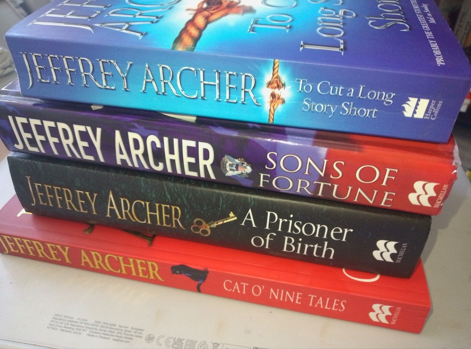 Jeffrey Archer Boeken Collectie - 4 Titels, Ophalen of Verzenden, Zo goed als nieuw, Jeffrey Archer, Europa overig