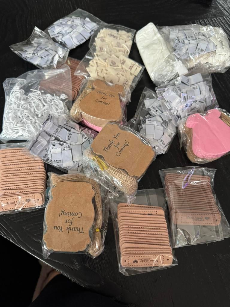 Maat labels baby goedkoop!, Ophalen, Nieuw, Jongetje of Meisje