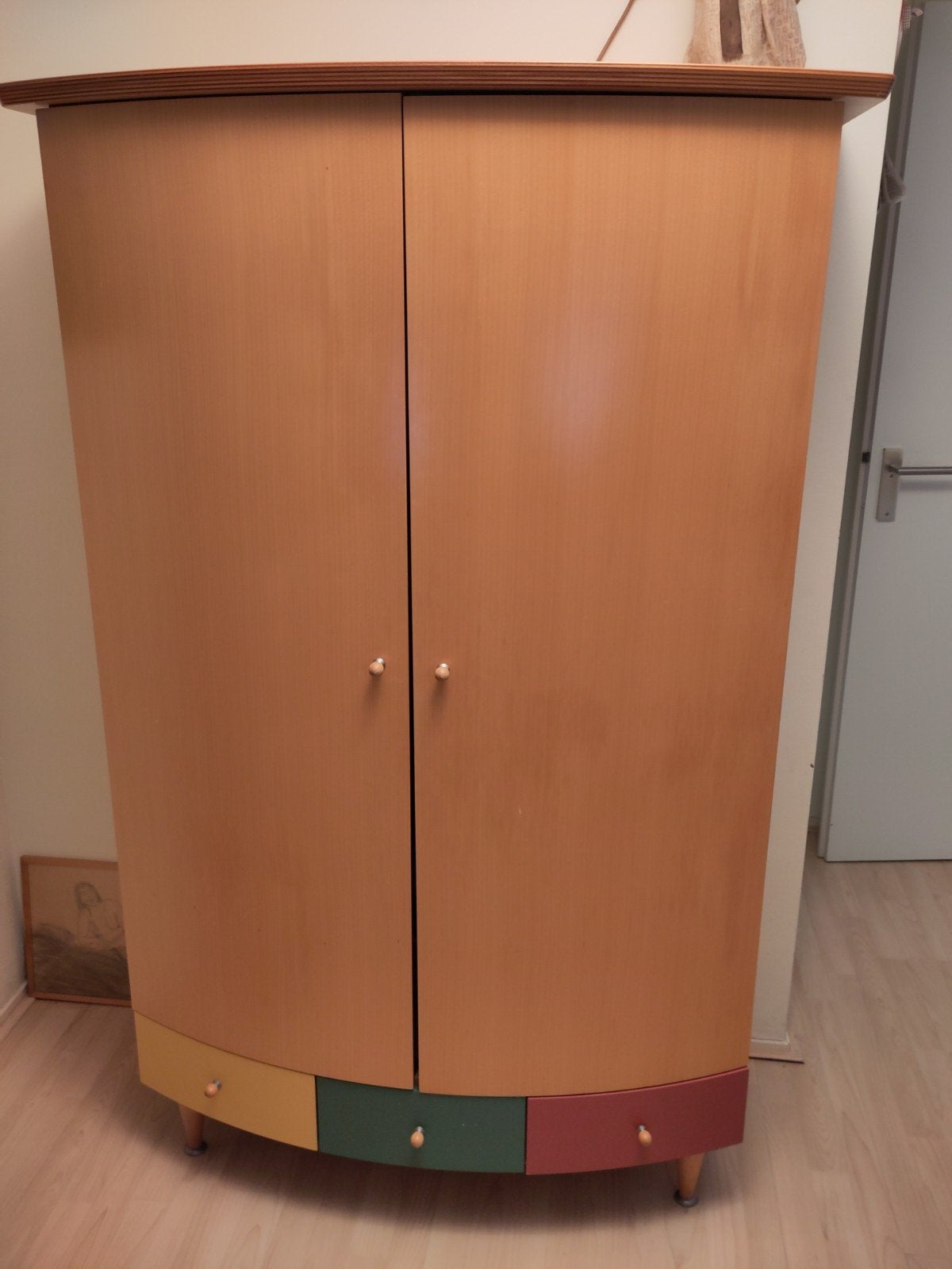 kledingkast kinderkamer, Ophalen, Gebruikt, 50 tot 70 cm, 105 cm of meer