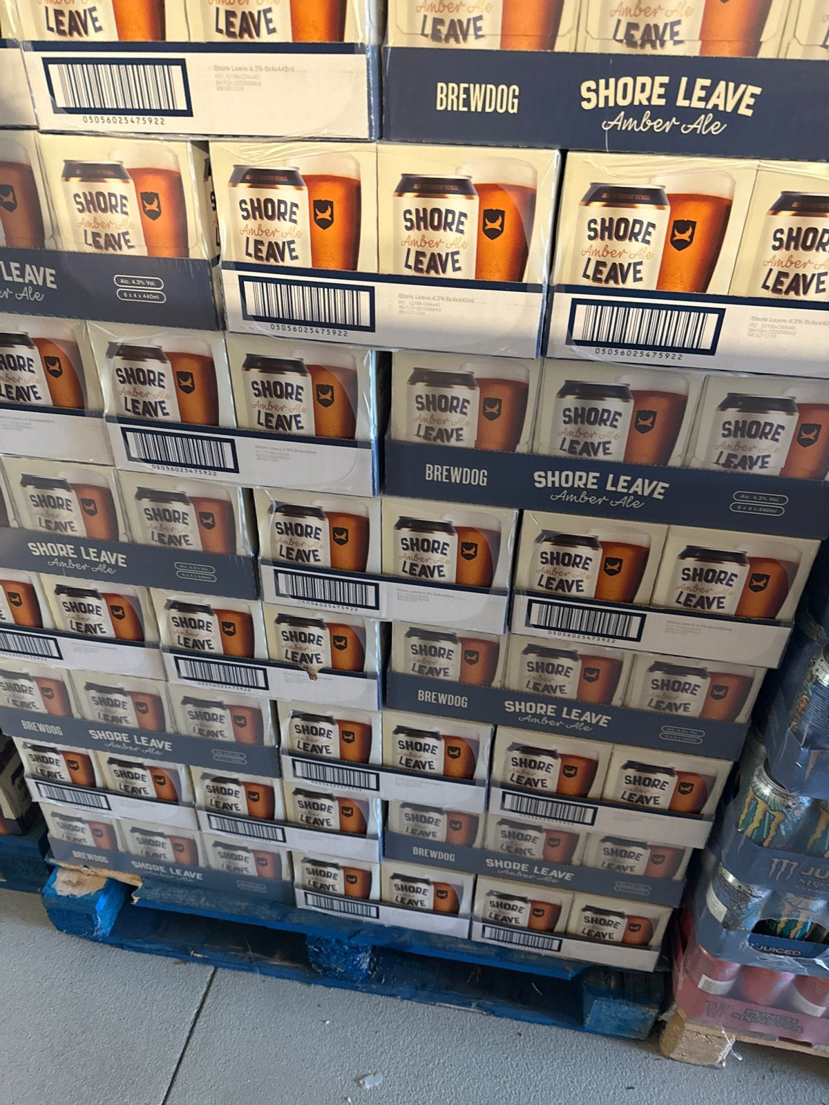 Brewdog shore leave, Ophalen of Verzenden, Nieuw, Glas of Glazen, Overige merken