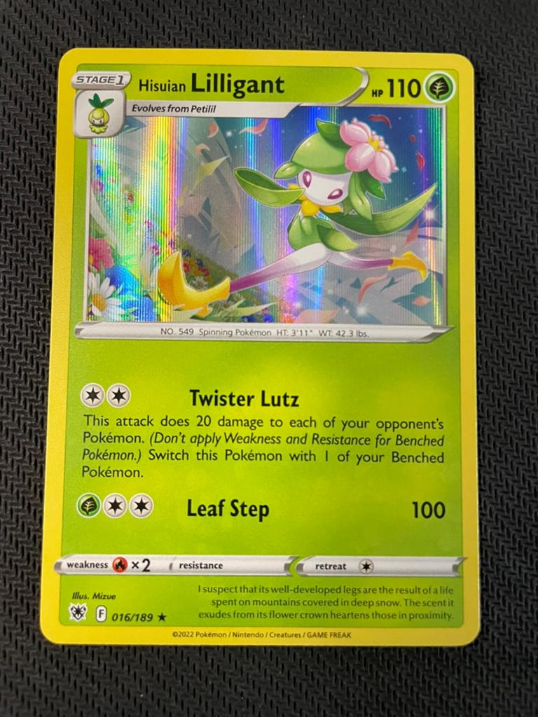 Hisuian Lilligant 016/189 Rare Holo Astral Radiance, Ophalen of Verzenden, Zo goed als nieuw