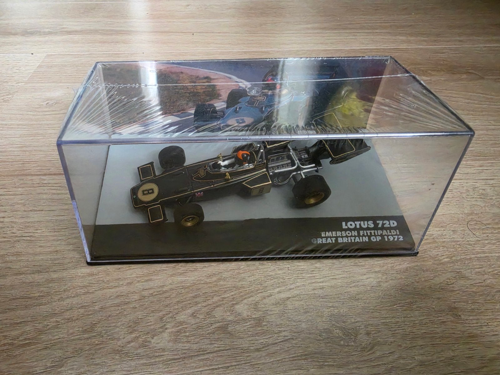 Lotus 72D Emerson Fittipaldi Great Britain GP 1972, Overige merken, 1:50 of kleiner, Auto, Ophalen of Verzenden