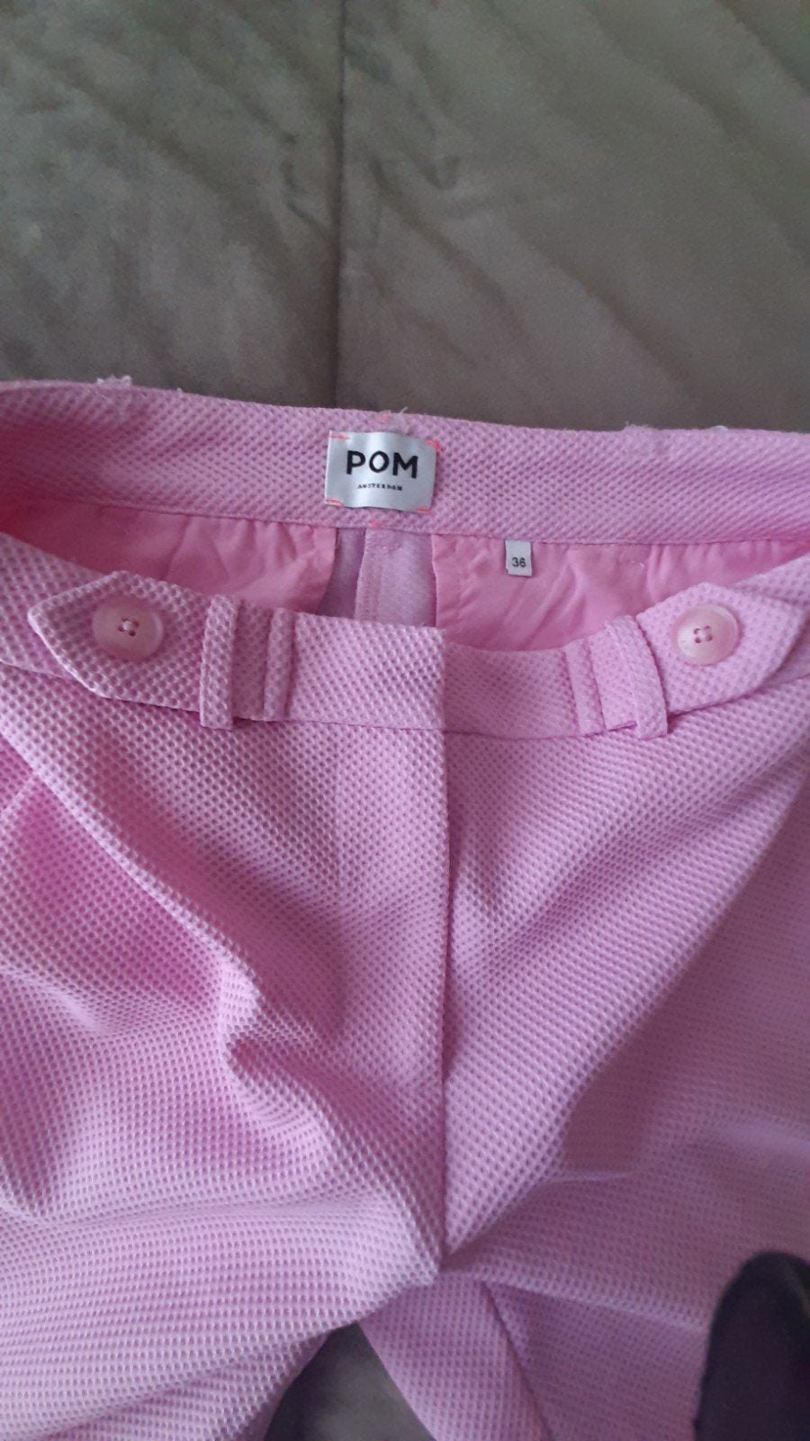 POM Amsterdam broek, Kleding | Dames, Nieuw, Ophalen of Verzenden, Roze, Maat 36 (S)