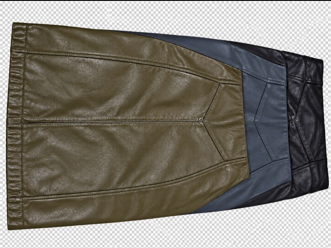 3 Leren rokken maat 38/40, Kleding | Dames, Maat 38/40 (M), Overige kleuren, Ophalen of Verzenden, Zo goed als nieuw