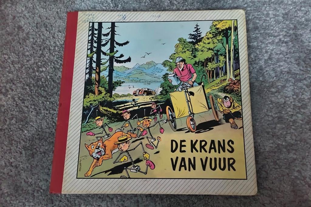 De krans van vuur, Boeken, Stripboeken, Gelezen, Eén stripboek, Ophalen of Verzenden